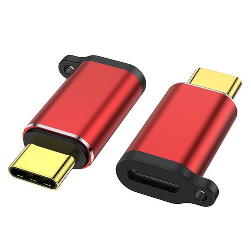 USB-C Female to 8 Pin Male For iPhone15 Adapter Converter Type C New USB A5P1 - Zdjęcie 4 z 14