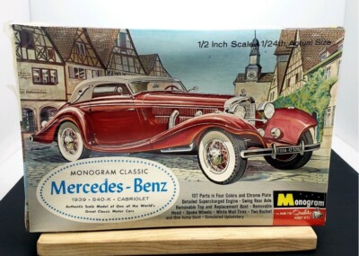 1963 Monogram classic Mercedes Benz 1939 540K Cabriolet 1963 Monogram classic Mercedes Benz 1939 540K Cabriolet
