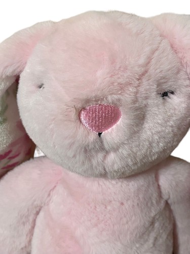 The Farmhouse Rachel Ashwell Plush Bunny Rabbit Sleeping Pink Stuffed Animal 17" - Picture 5 of 11