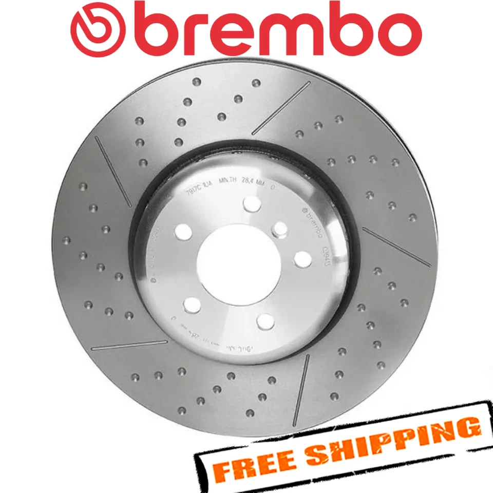Rotor de freno de disco delantero Brembo 09.C394.13 370 mm para BMW 440i 2017-2019 Foto 2 de 4