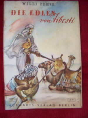 Willi Fehse - the nobles of Tibesti rares orig. Booklet