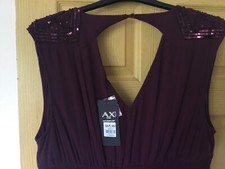  AX curve paris size 18 maxi dress brand new 