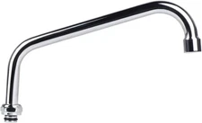 10 Inch Swivel Faucet Spout Replacement Kit for Commercial Kitchen Pre Rinse Fau