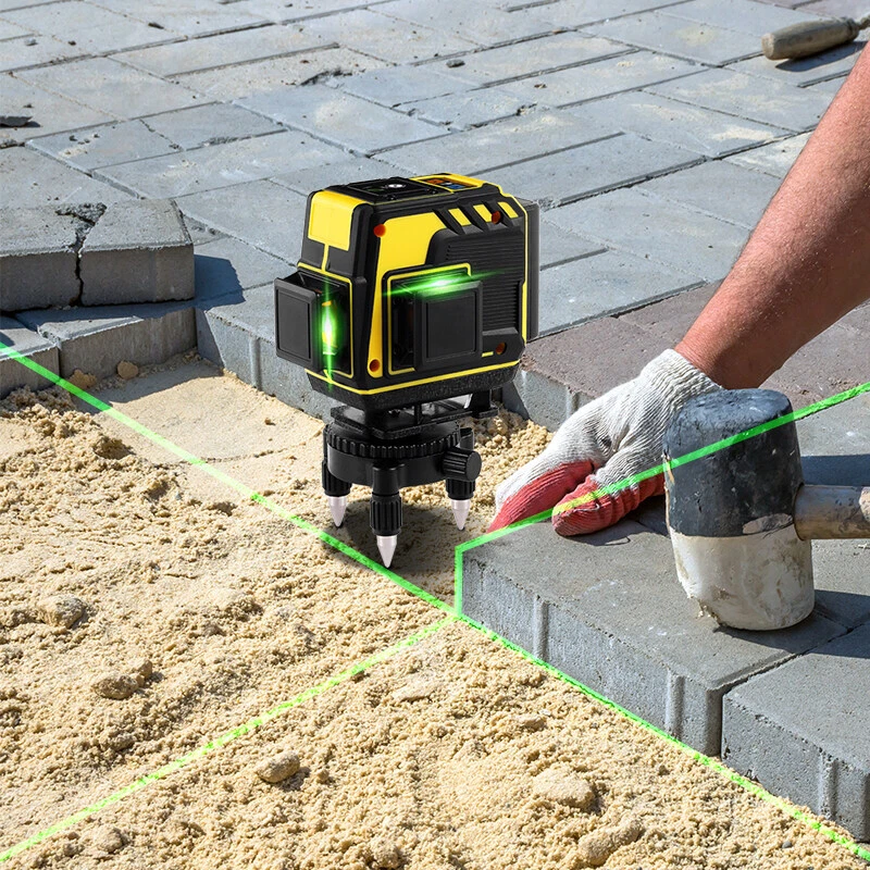 Elikliv 3x360 Tile Laser Level for Precise Tiling and Wall Framing
