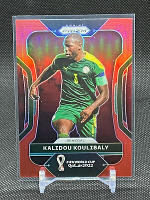 2022 Panini Prizm World Cup Red Senegal Kalidou Koulibaly #250 /399