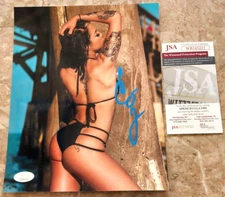 Cora Jade SIGNED Metallic Photo 8x10 Diva Autograph JSA Certified - WWE NXT