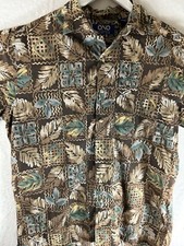 Vintage ONO  Co Liberty House Men's Aloha Shirt Cotton Medium Pocket Buttons
