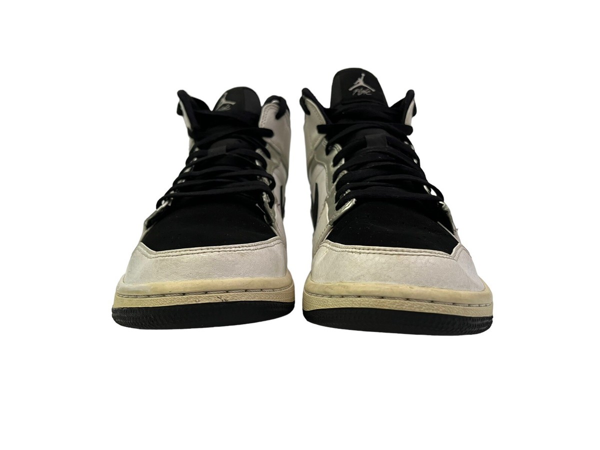 スニーカー NIKE Jordan 1 Mid Alternate Think 16 Size 11.5 - Air Jordan 1 Mid SE, Think 16 Alternate, White