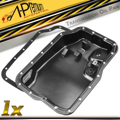 A-Premium Steel Transmission Oil Pan With Gasket - Fits Mazda 3, 5, 6, CX-7 (2006-2015)
