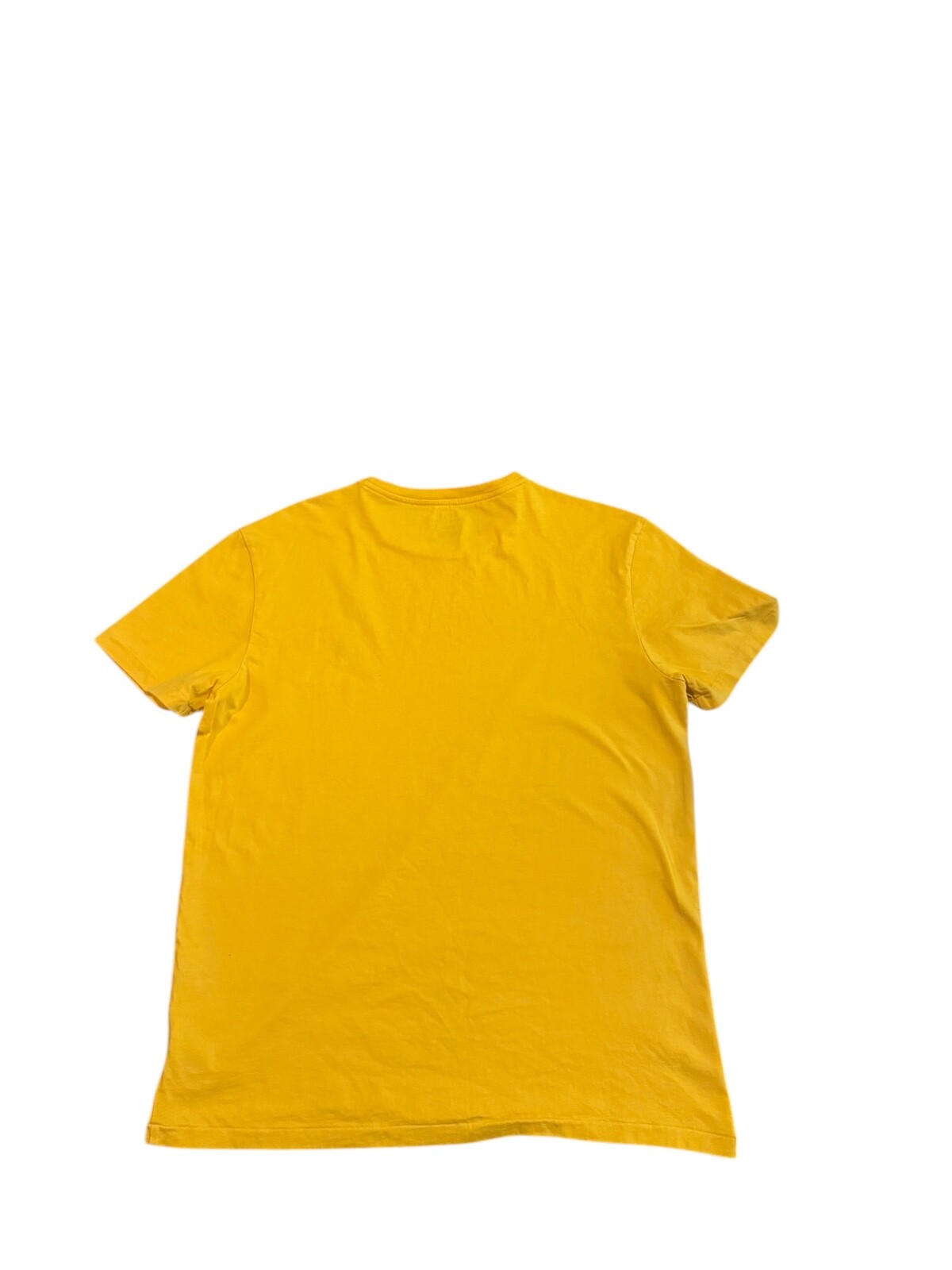 Polo Ralph Lauren camicia uomo giallo medio manica corta girocollo 100% cotone pony