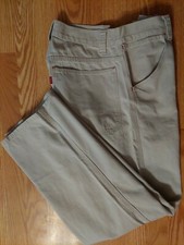 LEVI'S PANTS LOOSE FIT WIDE LEG VINTAGE BEIGE CASUAL PANTS MEN'S 32 X 33 Read 