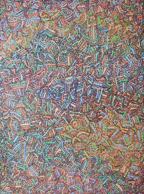 Original Artwork By Artist Multi Dimensional Creation Viewed From Any Direction 