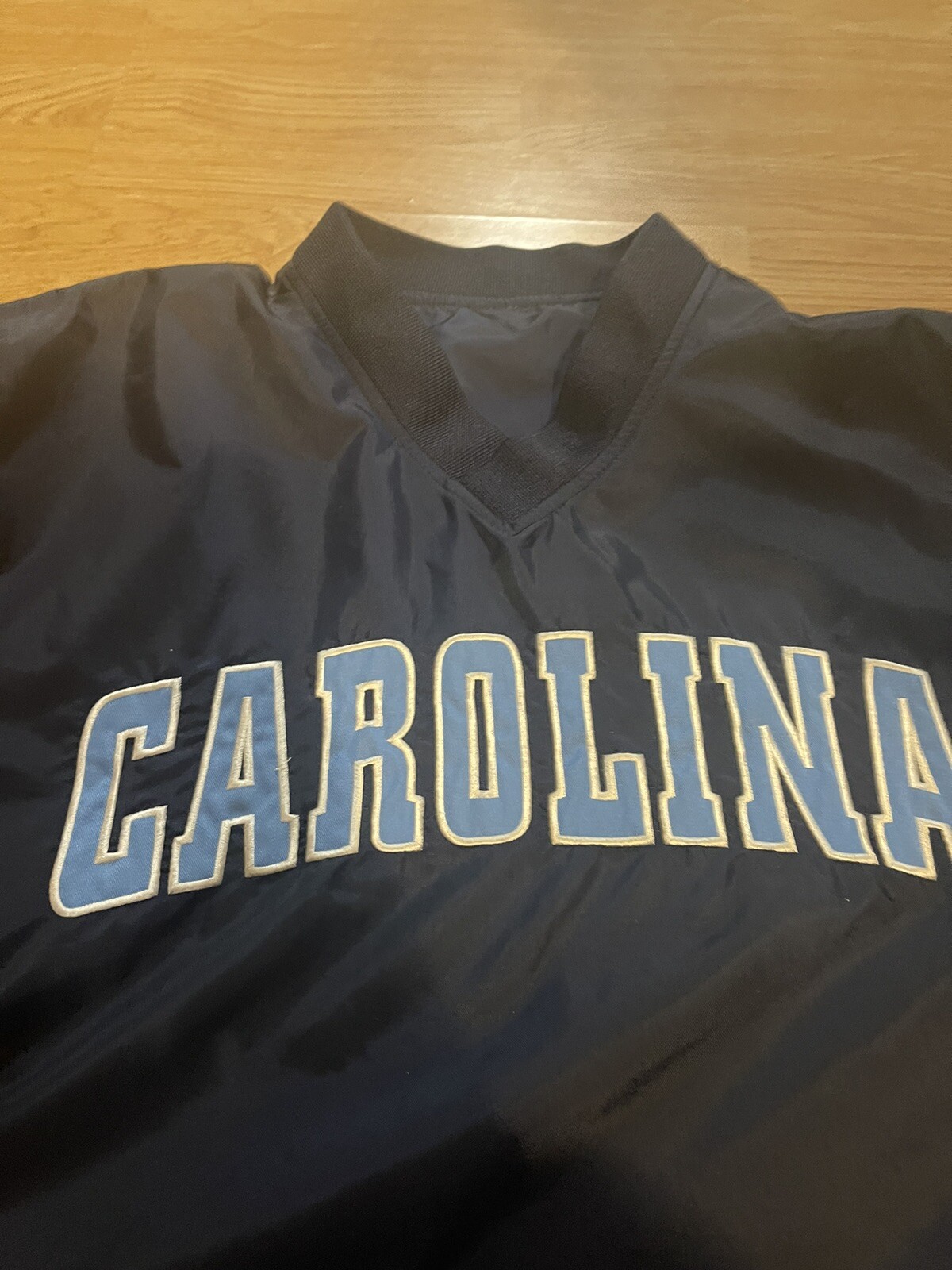 Large Pullover Nylon Windbreaker Jacket, CAROLINA - image 5