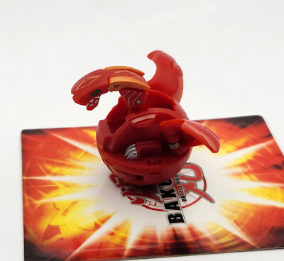 Bakugan Hyper Dragonoid Red Pyrus New Vestroia 550G Battle