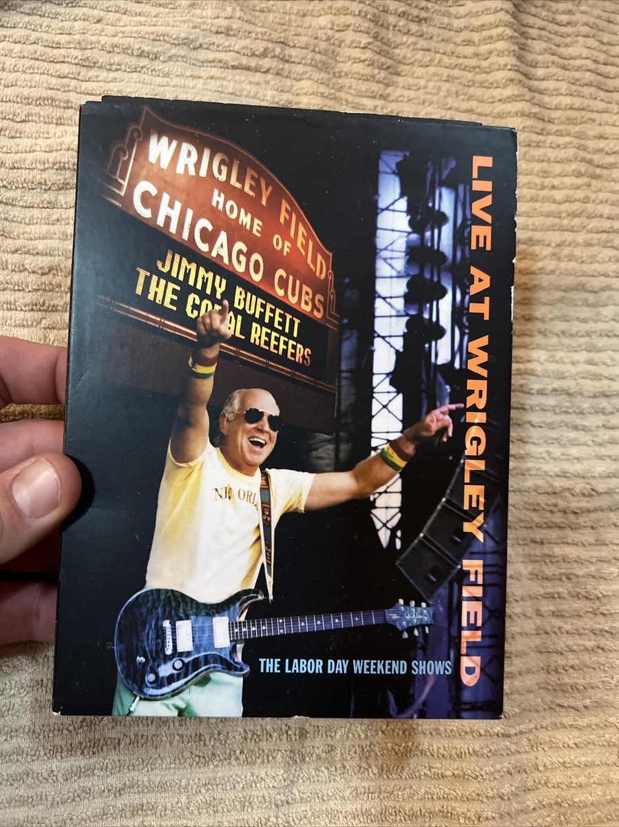 JIMMY BUFFETT LIVE AT WRIGLEY FIELD 2 DISC DVD (2006 MAILBOAT