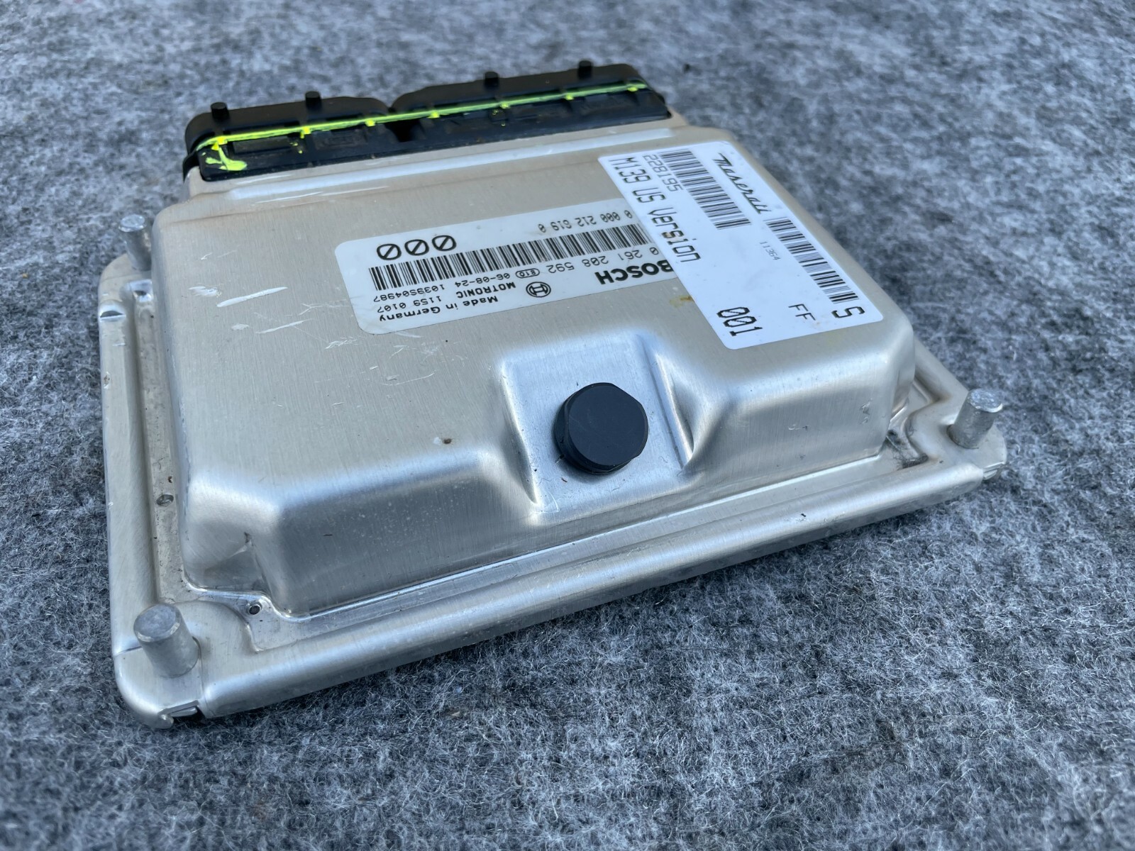 ENGINE ECU COMPUTER ASSEMBLY OEM 87K 04-08 MASERATI QUATTROPORTE M139