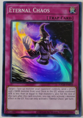 Yu-Gi-Oh! - Eternal Chaos - TOCH-EN010  - Super Rare - Unlimited Ed. - NM/M