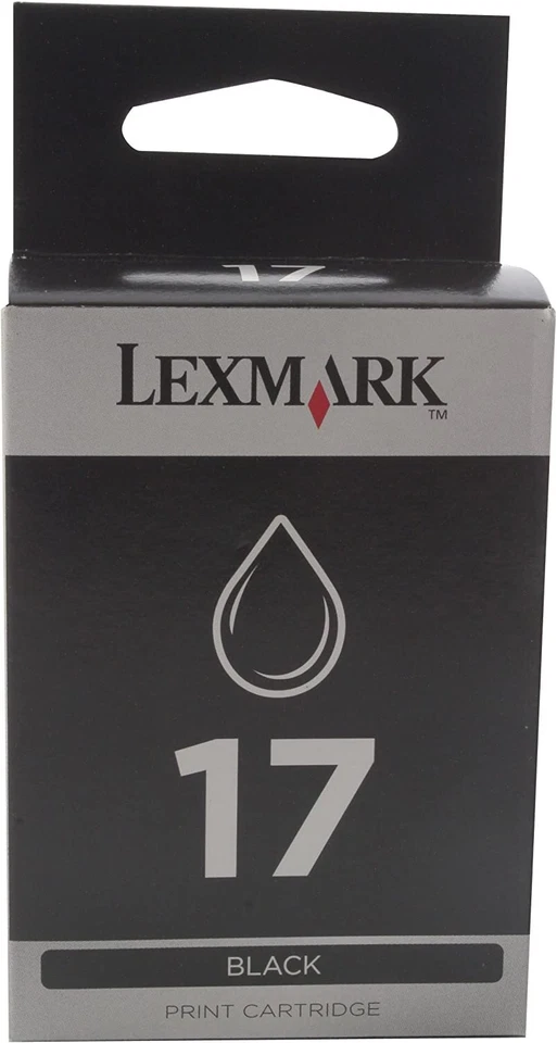 TONER & INKJET CARTRIDGES Lexmark 17 Noir 10N0017 cartouche d'encre Authentique (TVA incluse)