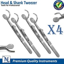X4 Jewelry Soldering Head-Shank Tweezers Ring Holding Setting Tool Making Ring