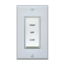 2 Speed Wholehouse Fan Control Switch