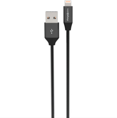 Charge and Sync USB Charging Cable, Black Open Box New