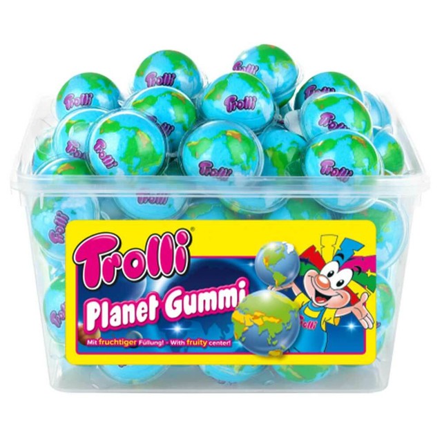 Trolli GUMMI earth shaped gummies XL 60pc/1128g FREE SHIPPING eBay