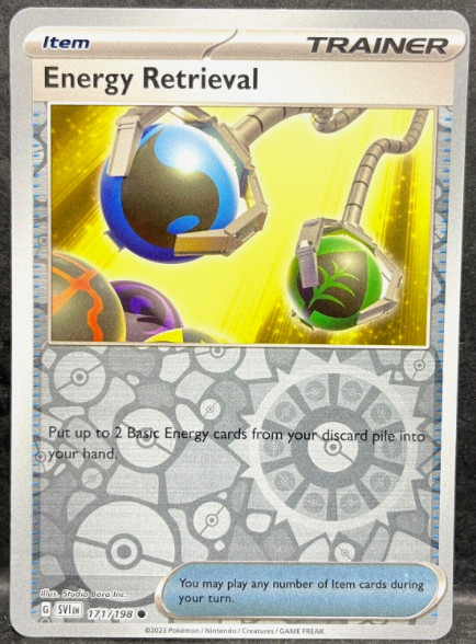 ENERGY RETRIEVAL 171/198  - Reverse Holo - Pokemon - Scarlet & Violet - NM/M