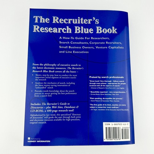 The Recruiter's Research Blue Book: How-To Guide for Researchers - Picture 5 of 7