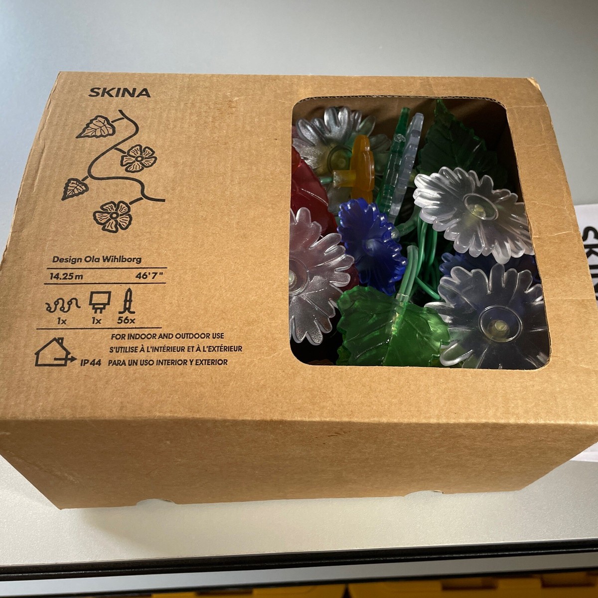 IKEA SKINA Design Ola Wihiborg Flower Lights - Open Box-Made in