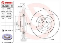 Brembo 2X Bremsscheibe Vorne Ø350 Mm InnenbelüFtet FüR Jeep Grand Cherokee IV