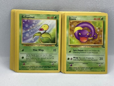 jungle fossil pokemon cards 1st Edition Fossil (62/62) Complete Set 1999 main image 1