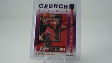 2021-22 Donruss #17 Damian Lillard Crunch Time Purple