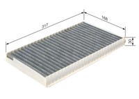 Bosch 1 987 432 402 Filter, Innen Luft FüR Bmw, BMW (Brillanz)