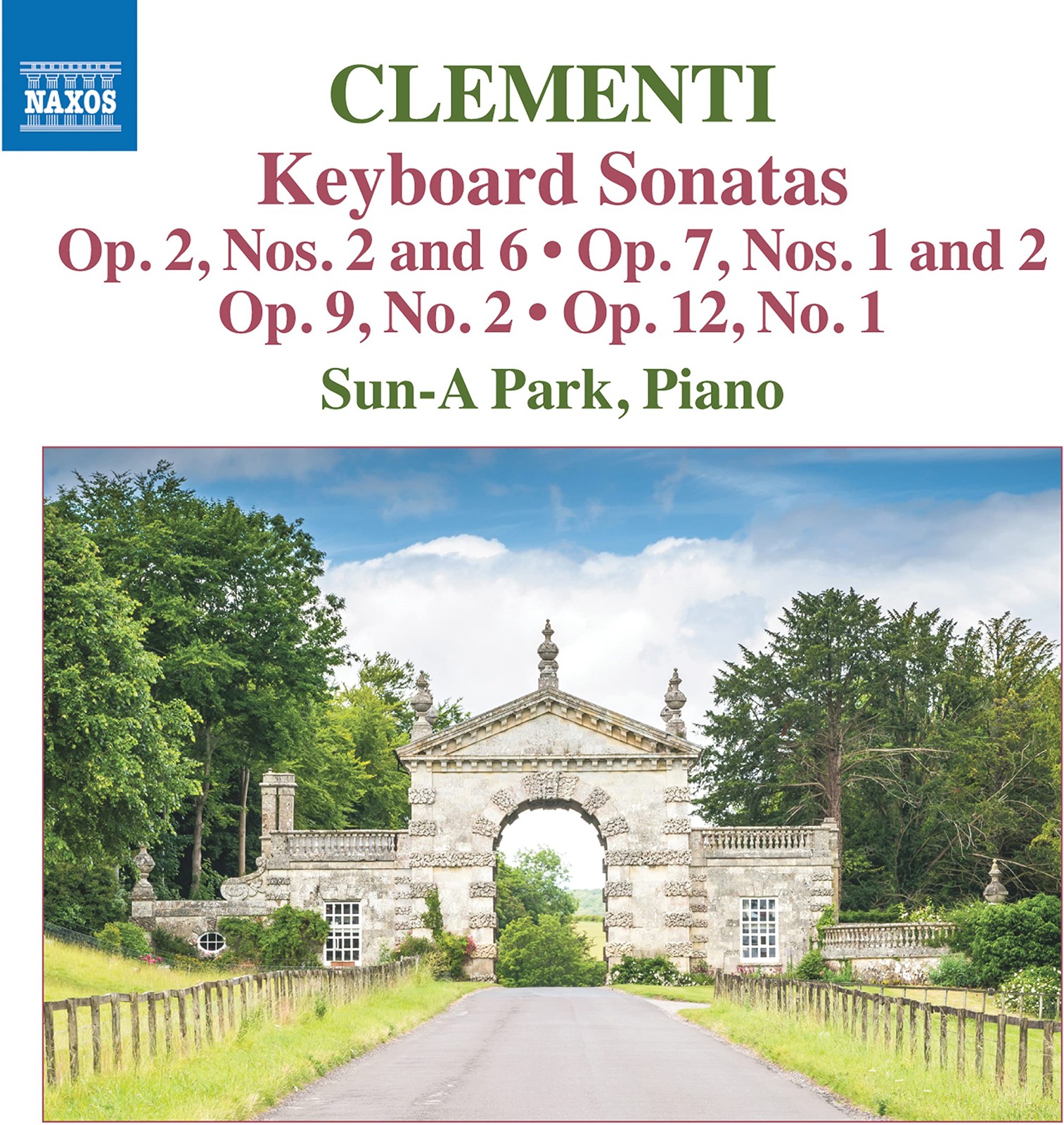 8573940 Sun-A-Park Muzio Clementi: Keyboard Sonatas - Op. 2 Nos. 2 and 6, Op. 7