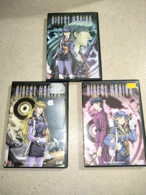 Silent Mobius The Complete Series DVD 6 Disc Bandai Entertainment RARE OOP Anime