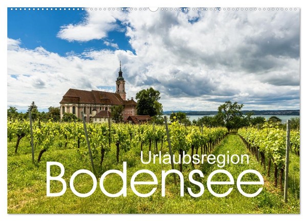 Urlaubsregion Bodensee (Wandkalender 2027 DIN A2 Quer), Calvendo Monatskalender-image