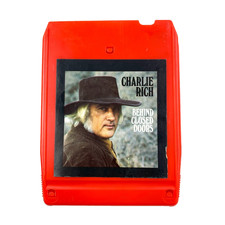 Charlie Rich Behind Closed Doors 8-Track Tape EA-32247 Epic 1973 Untested