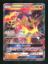 Turtonator GX 18/145 Holo Ultra Rare Guardians Rising Pokemon 2017 HP