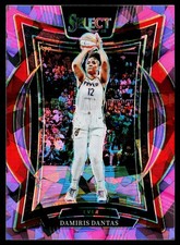 2025 Panini Select WNBA Damiris Dantas Concourse #37 Pink Ice Prizm