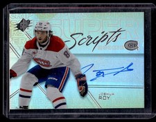 2024-25 Upper Deck SPx SuperScripts Rookies Joshua Roy Rookie Auto 86/99 #SSR-JR