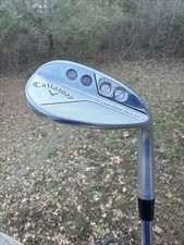 Callaway Jaws Raw Chrome Sand Wedge SW 56 10 S Grind DG Spinner Wedge Mens RH