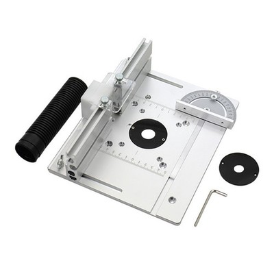3 In 1 Aluminum Alloy CNC Router Table Insert Plate Electric Wood Router Plate