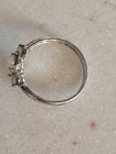 Vintage Stunning Sterling Silver And Opal Signed NV Ring Sz 6.5 — photo 4