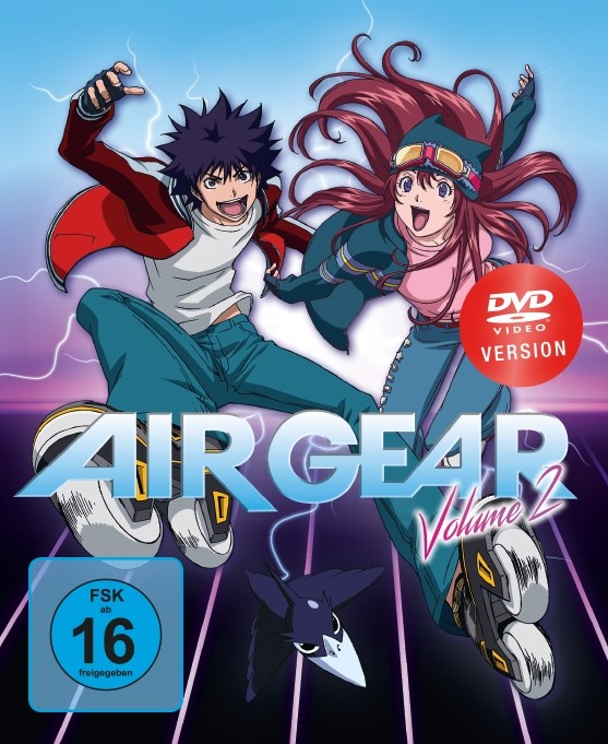 Air Gear Vol. 2 DVD *NEU*OVP*
