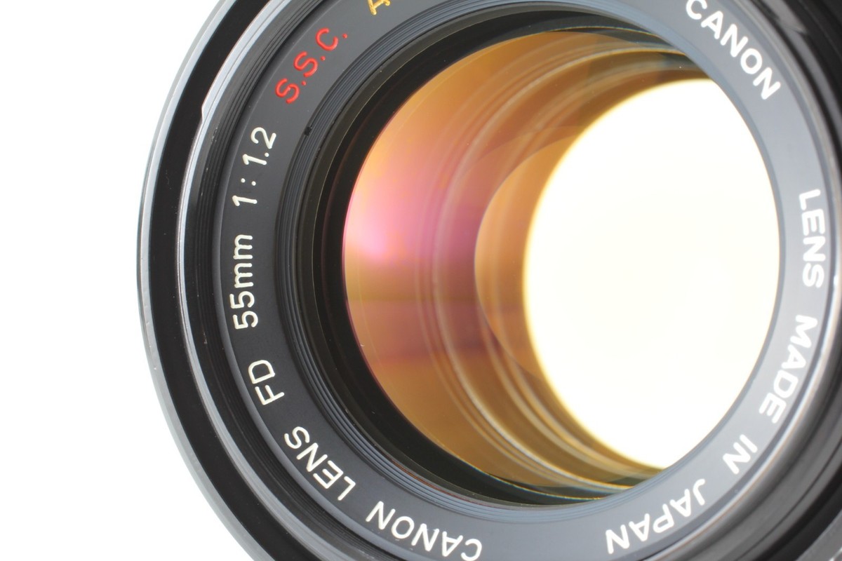 美品 Canon FD 55mm F1.2 S.S.C. Canon FD 55mm f1.2 S.S.C. Lens Review - Lens Legend