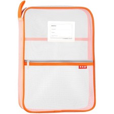 Netztasche Dokumententasche A4 Reißverschlusstasche Nylon Studenten Bürobedar...