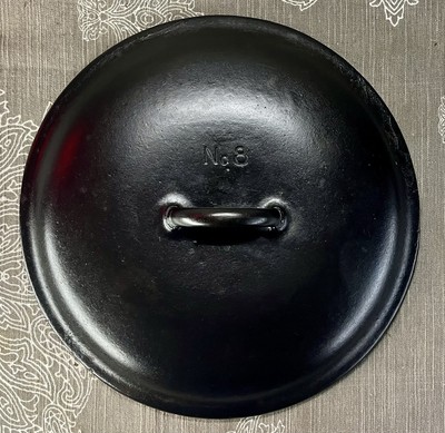   Vollrath No 8 Cast Iron Dutch Oven Lid Only  