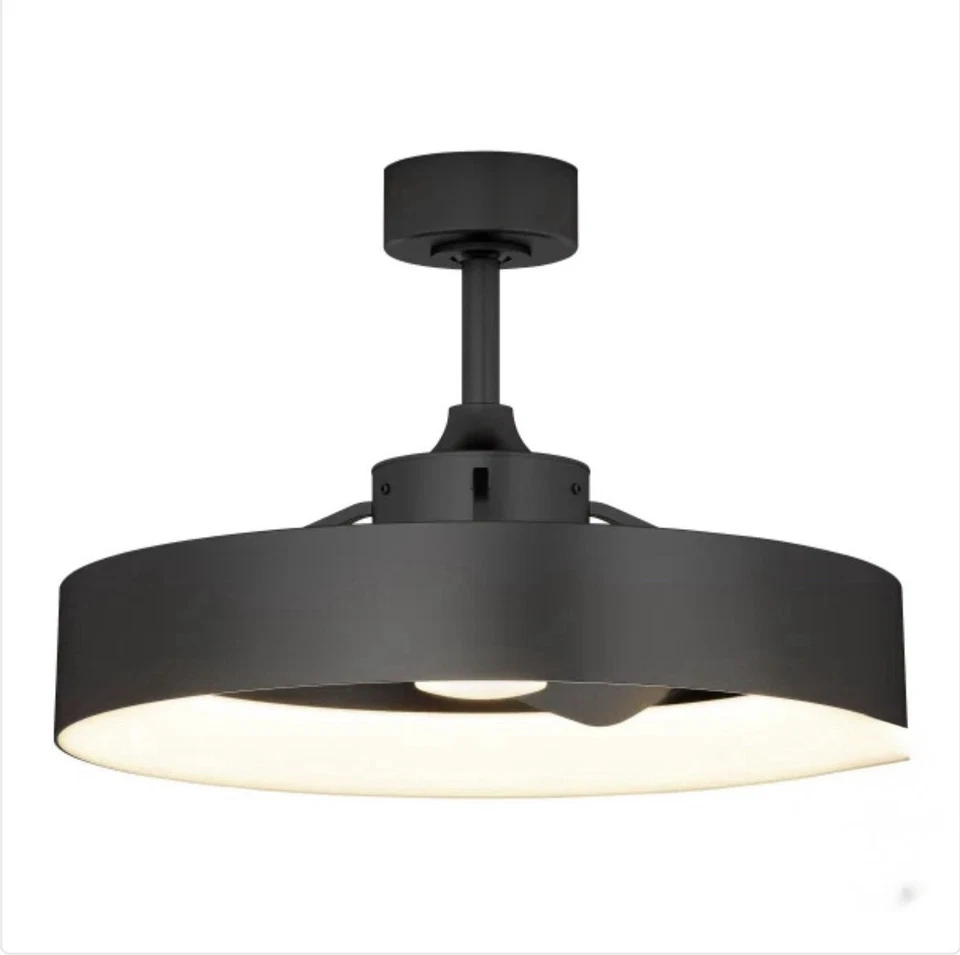 Artika Austin 23" LED Fandelier, Electric Ceiling Light, Lamp Fan - Image 2 of 4