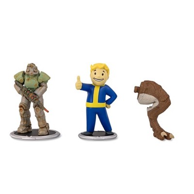Fallout Mini Figure Set 2 Pack Power Armor Vault Boy Build A Figure