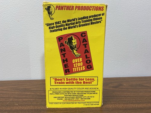 Panther Productions Superfoot Wallace Bill Wallace Martial Arts VHS - Picture 2 of 3